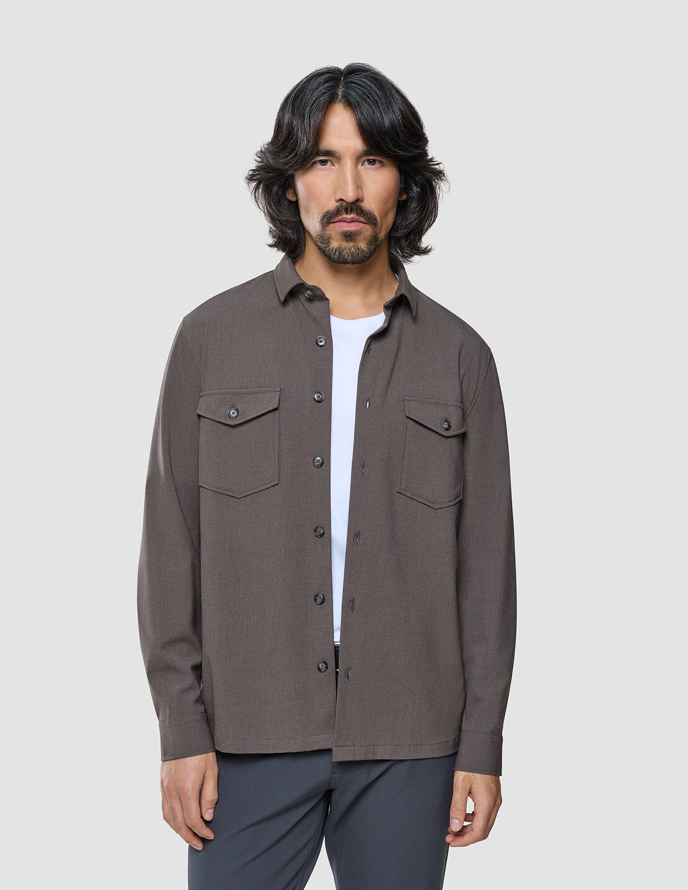 Ease Overshirt Mocha